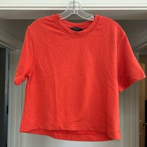 Banana Republic Orange Short Sleeve Tee